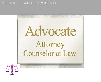 Coles Beach  advocate