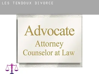 Les Tendoux  divorce