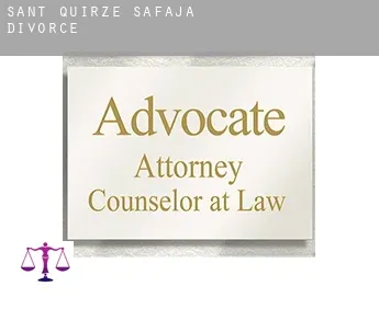 Sant Quirze Safaja  divorce