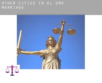 Other cities in El Oro  marriage