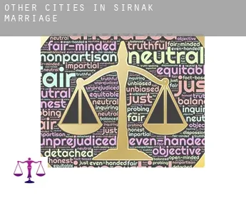 Other cities in Sirnak  marriage