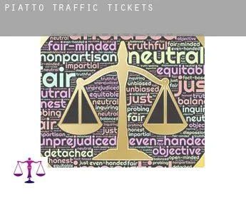 Piatto  traffic tickets