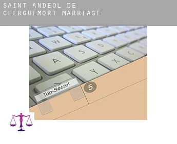 Saint-Andéol-de-Clerguemort  marriage