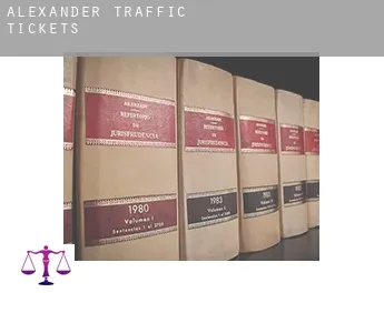 Alexander  traffic tickets
