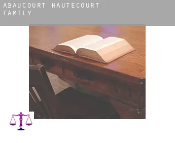 Abaucourt-Hautecourt  family