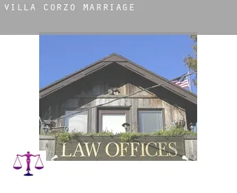 Villa Corzo  marriage