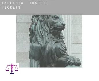 Kallista  traffic tickets