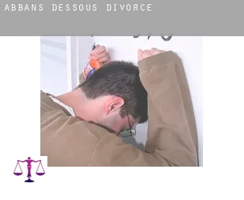 Abbans-Dessous  divorce