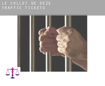 Le Collet-de-Dèze  traffic tickets