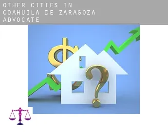 Other cities in Coahuila de Zaragoza  advocate