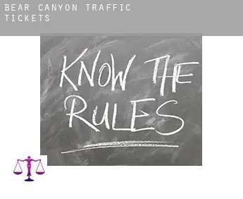 Bear Canyon  traffic tickets