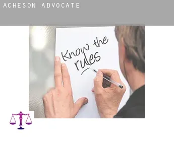 Acheson  advocate