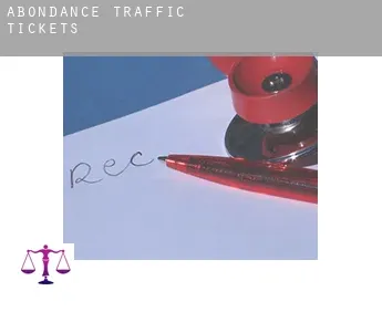 Abondance  traffic tickets