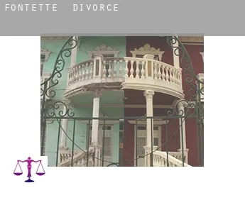 Fontette  divorce