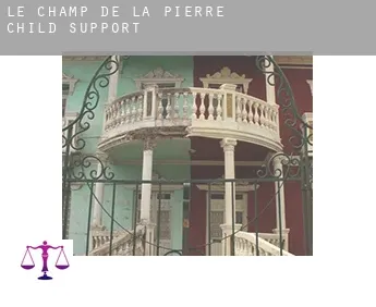 Le Champ-de-la-Pierre  child support