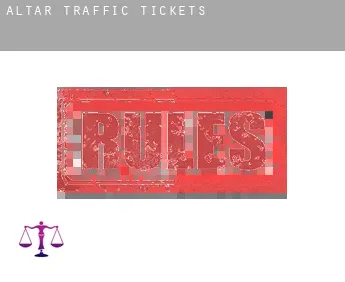 Altar  traffic tickets