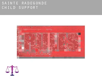 Sainte-Radegonde  child support