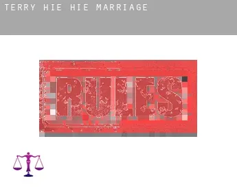 Terry Hie Hie  marriage